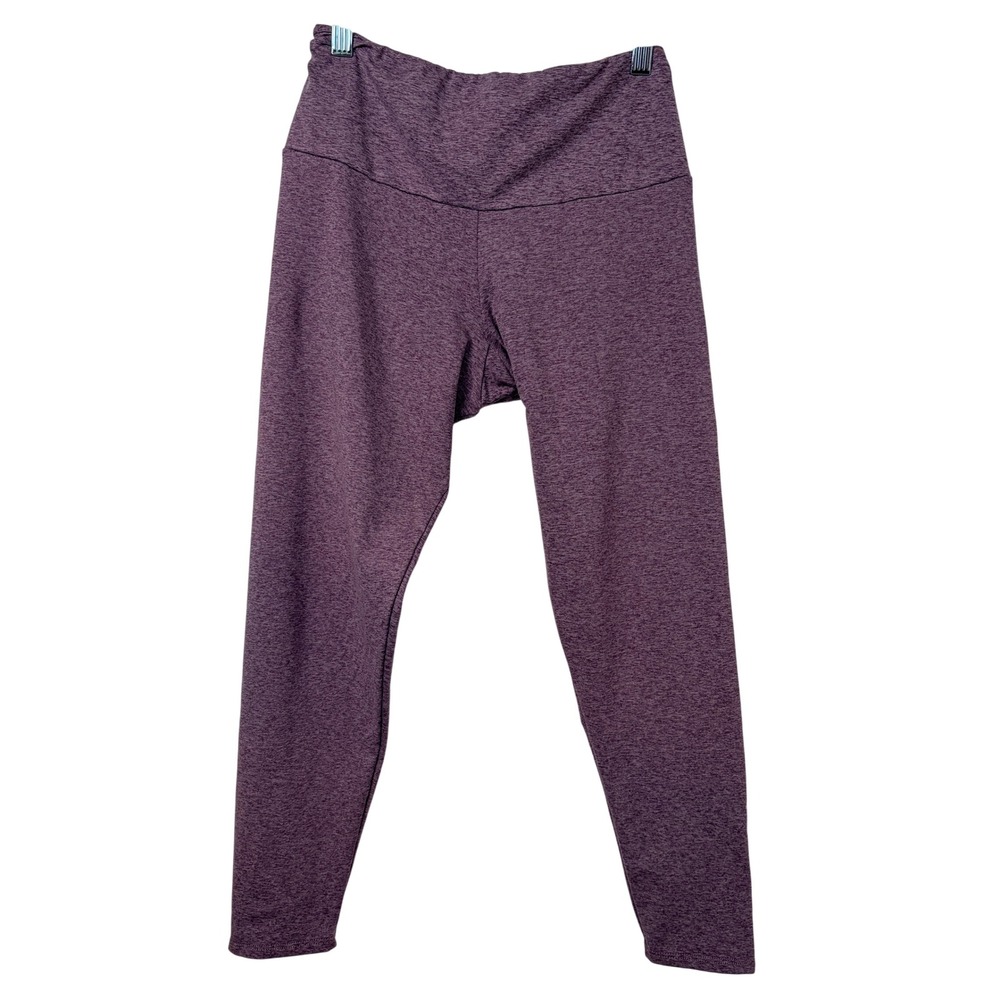 Onzie Tonal High Rise Leggings M/L Purple Heathered